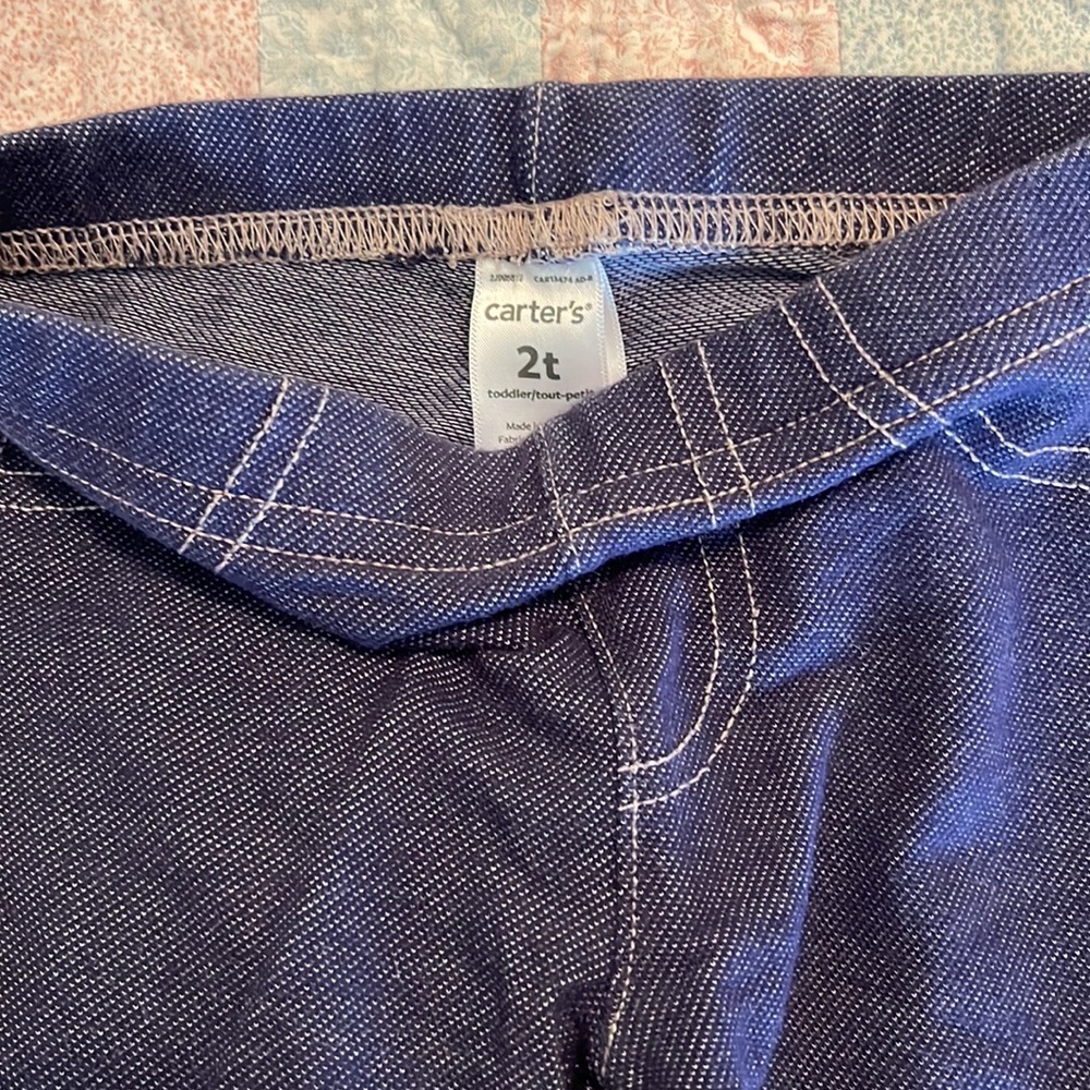 Carters Jeggings - Picture 2 of 2